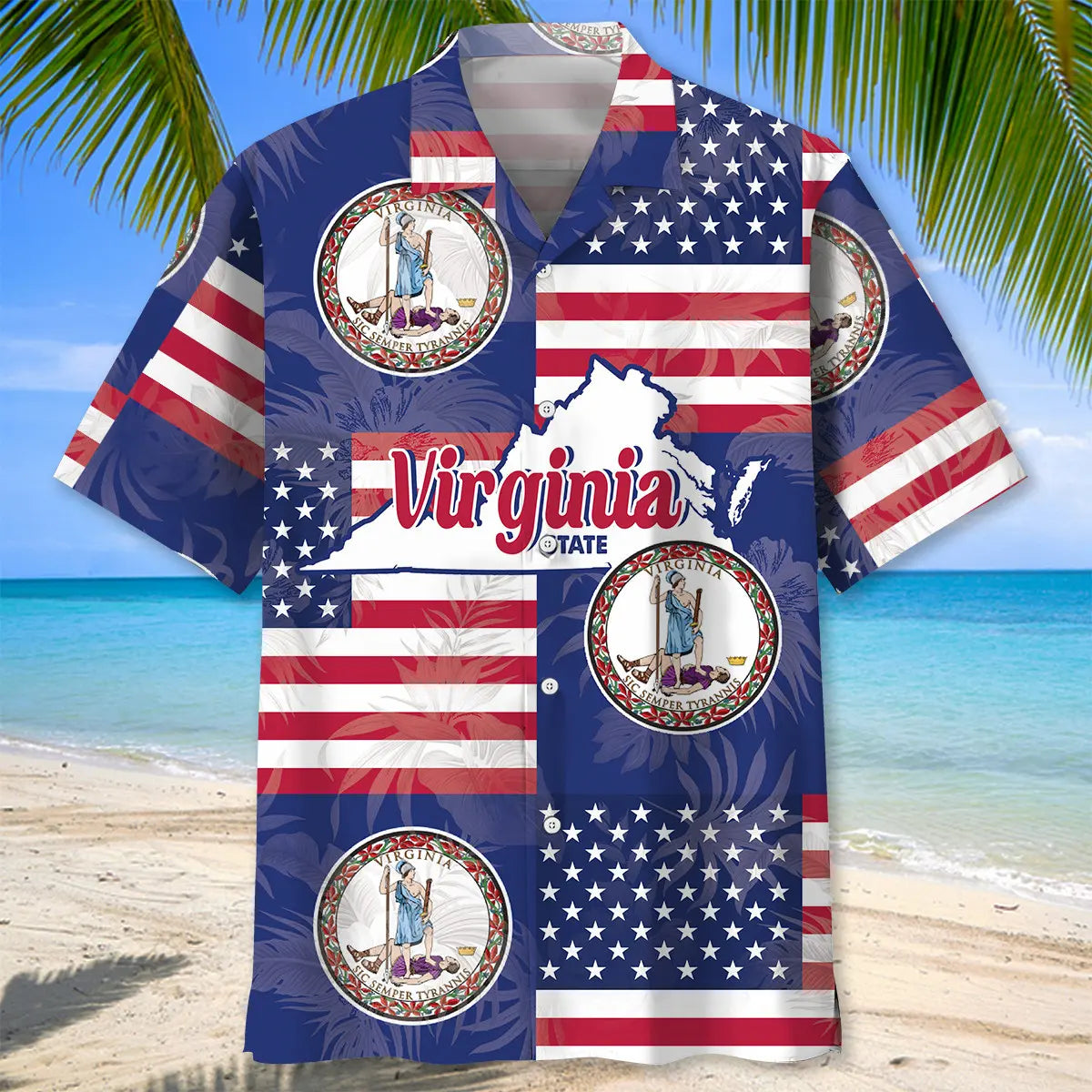 Virginia Proud Hawaiian Shirt