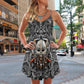 Viking Summer Vibes Sign – Women's Summer Sleeveless V-Neck Camisole Dress