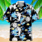 Volleyball Blue Nature Hawaiian Shirt