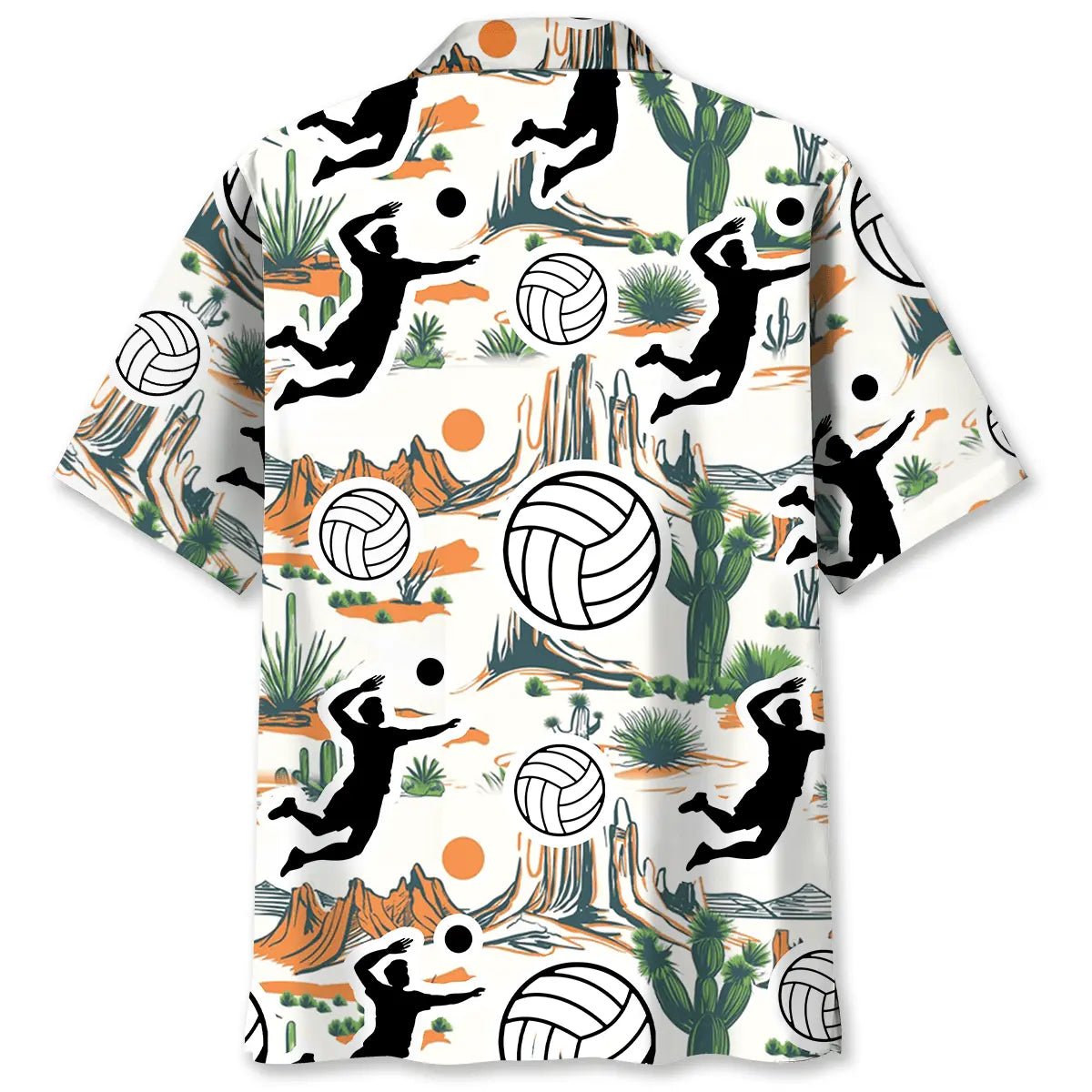Volleyball Desert Hawaiian Shirt
