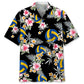 Hawaiian Shirt / Adults / S Volleyball Flower Hawaiian Shirt