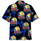 Volleyball Hibiscus Tropical Hawaiian Shirt