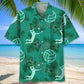 Volleyball Kelly Green Hawaiian Shirt