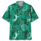 Hawaiian Shirt / Adults / S Volleyball Kelly Green Hawaiian Shirt