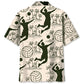 Volleyball Palm Tree Hawaiian Shirt