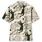 Hawaiian Shirt / Adults / S Volleyball Palm Tree Hawaiian Shirt