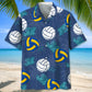 Volleyball Tropical Hawaiian Shirt