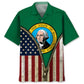 Hawaiian Shirt / Adults / S Washington State Flag Hawaiian Shirt