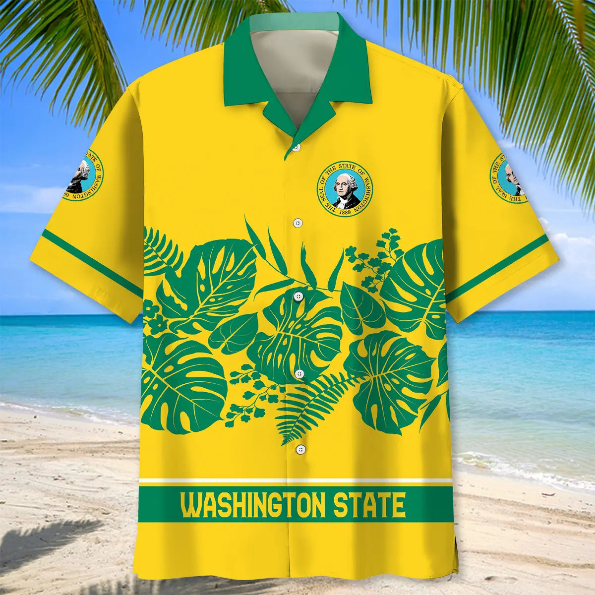 Washington State Hawaiian Shirt