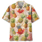 Hawaiian Shirt / Adults / S Water Color Pineapple Hawaiian Shirt Men
