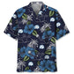 Hawaiian Shirt / Adults / S Water Polo Blue Nature Hawaiian Shirt