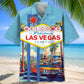 Welcome To Las Vegas Nevada Pocket Hawaiian Shirt