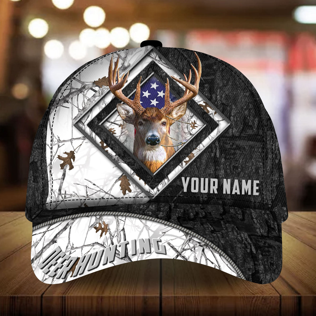 Premium Love Deer Hunting Personalized – Classic Cap