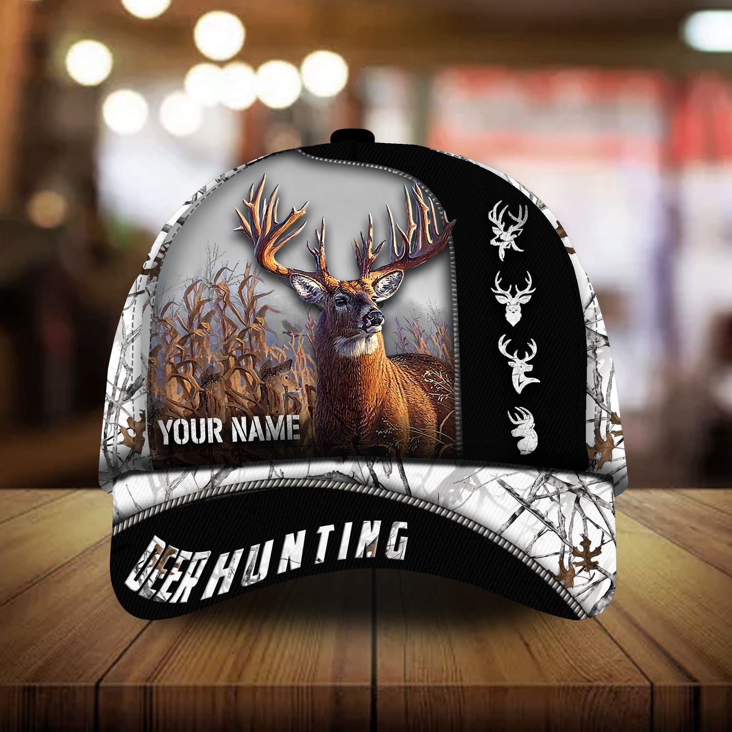 Premium Deer Hunting Personalized – Classic Cap