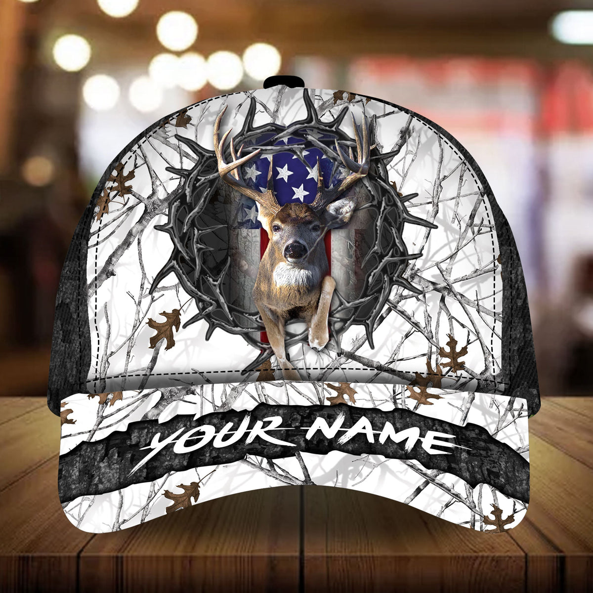 Awesome USA Deer Hunting Personalized – Classic Cap