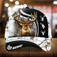 White / One Size The Unique Premium Deer Hunting Personalized Classic Cap - CAPC34LIN160122 - Owls Matrix LTD