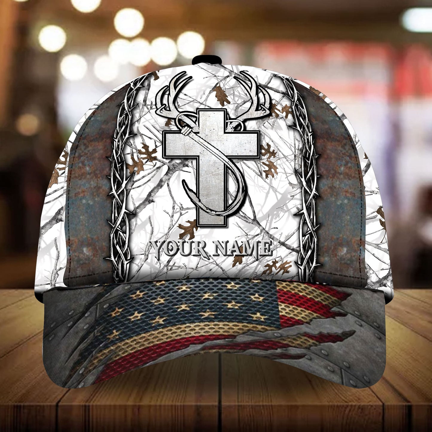 Premium Cross Hunting Personalized – Classic Cap