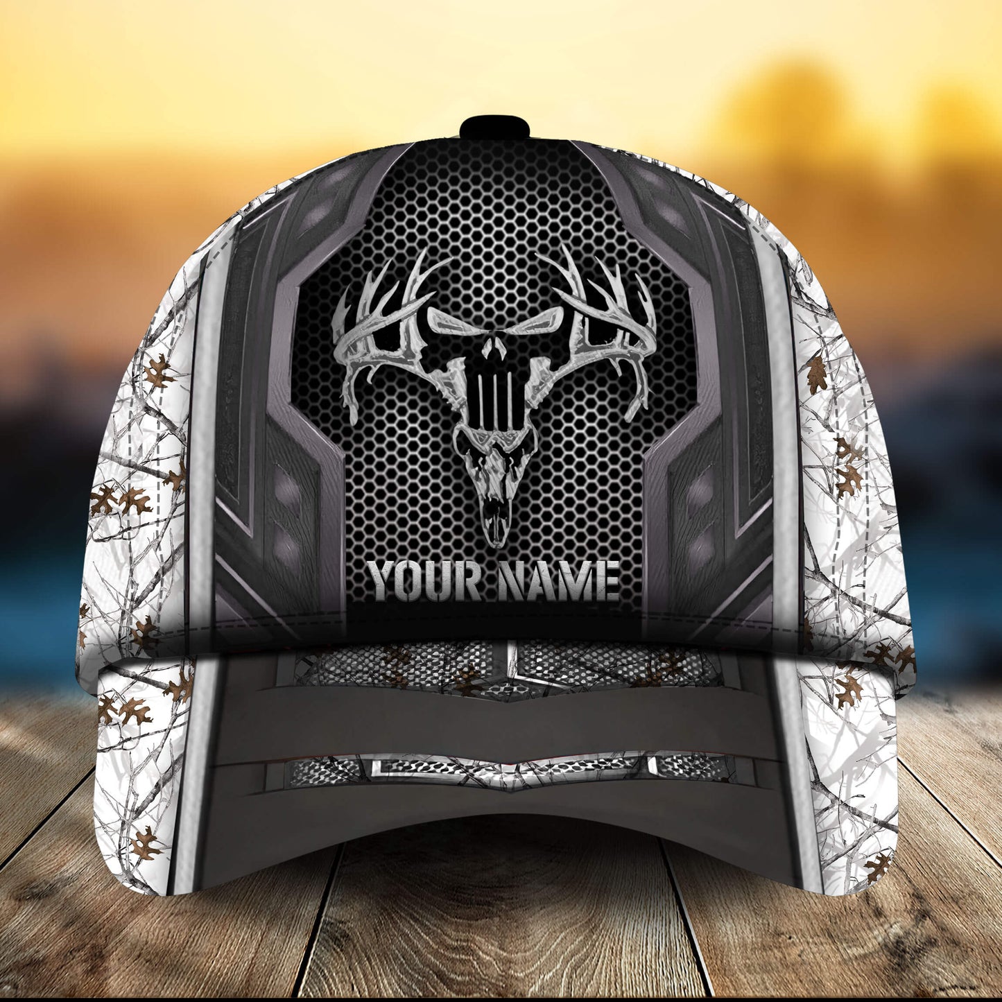 Premium Skull Hunting Personalized – Classic Cap