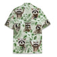 Tropical Raccoon Unisex Hawaiian Shirt Aloha Shirt