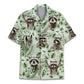 Hawaiian Shirt / Adults / S Tropical Raccoon Unisex Hawaiian Shirt Aloha Shirt