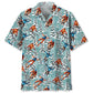 Hawaiian Shirt / Adults / S Winter Skiing Hawaiian Shirt Men