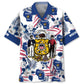 Hawaiian Shirt / Adults / S Wisconsin State Hawaiian Shirt
