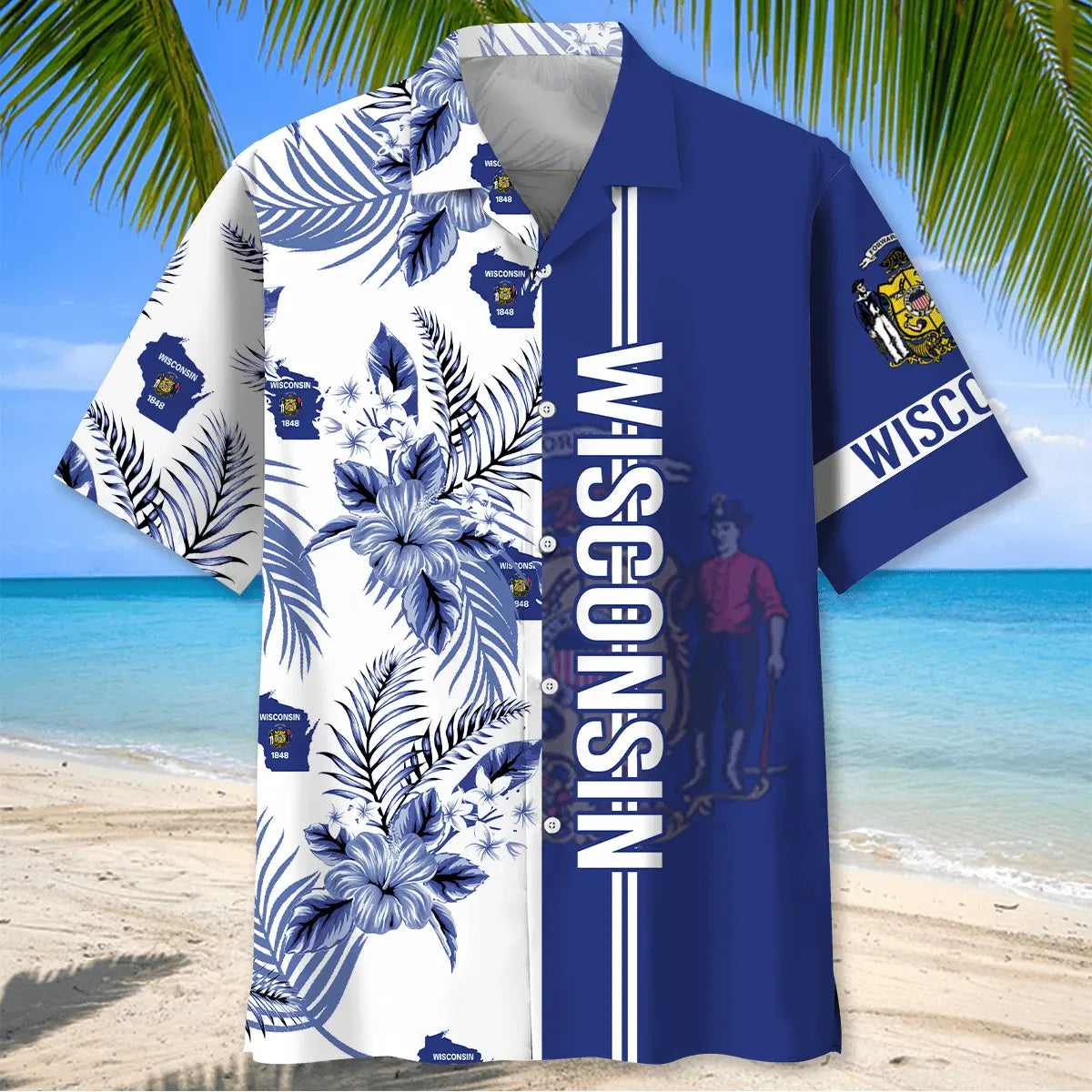 Wisconsin State Nature Hawaiian Shirt
