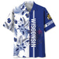 Hawaiian Shirt / Adults / S Wisconsin State Nature Hawaiian Shirt