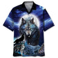 Hawaiian Shirt / Adults / S Wolf Moon Hawaiian Shirt