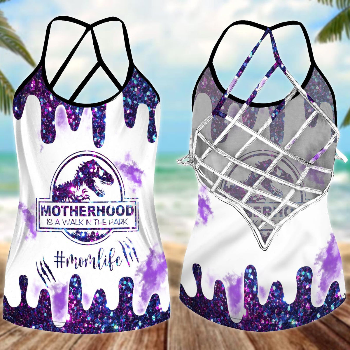 Dinosaurs Peace Life Style Limited Edition 7 – Hollow Tank Top