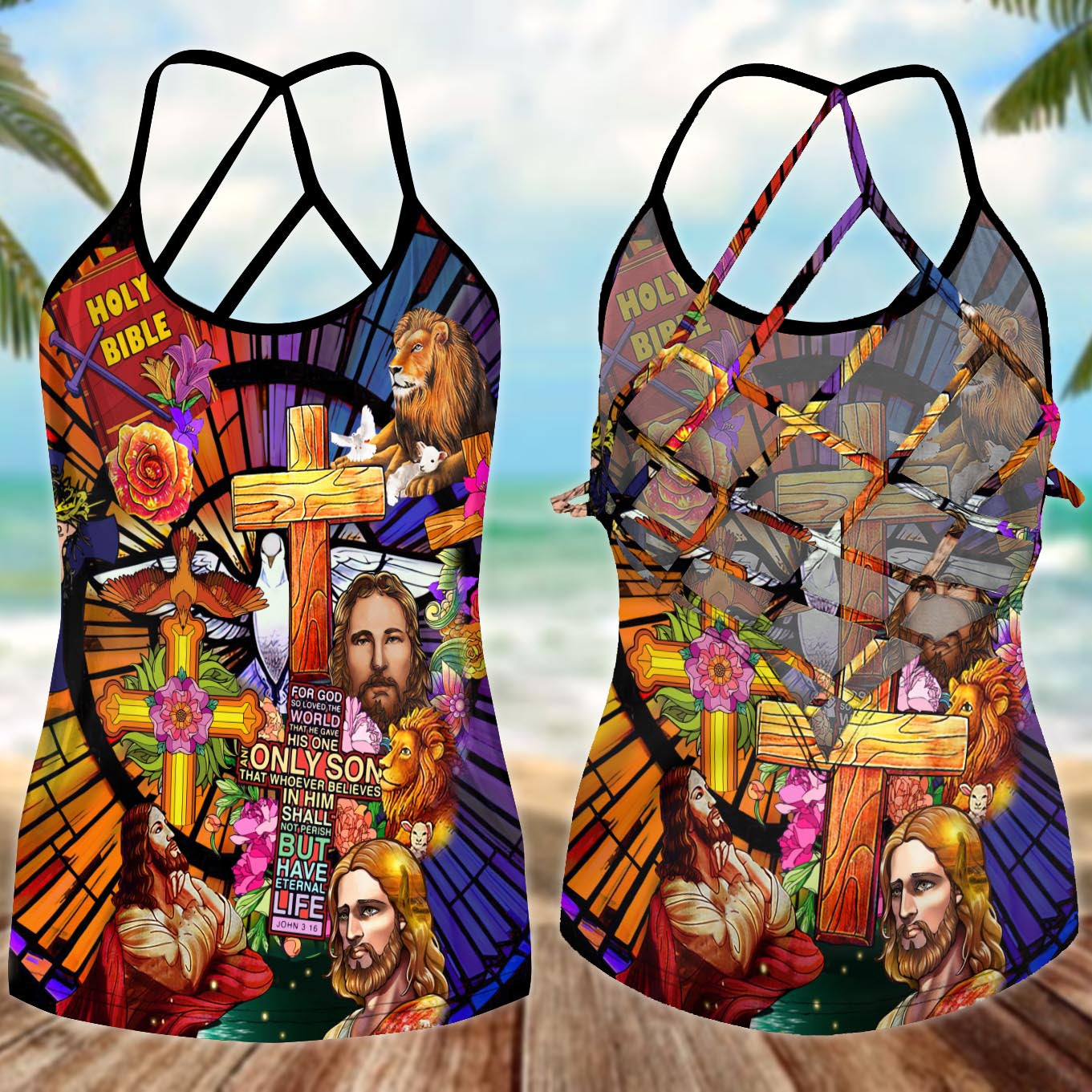 Jesus Save My Life 3 – Hollow Tank Top
