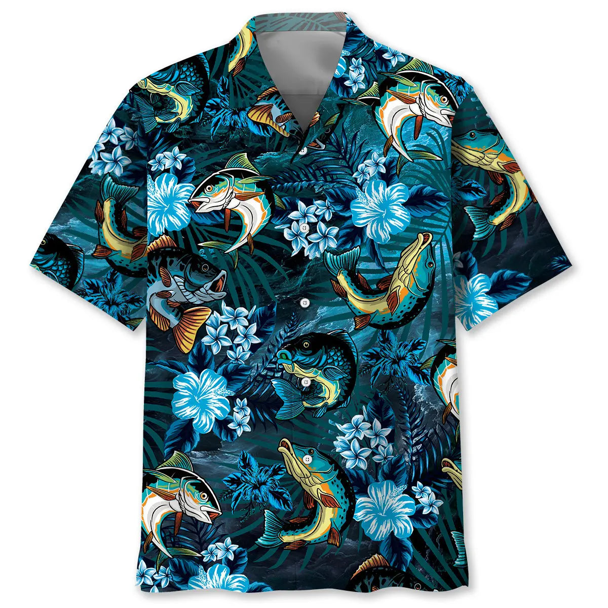 Hawaiian Shirt / Adults / S WTF Where Is The Fish Hawaiian Shirt