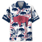 Hawaiian Shirt / Adults / S Wyoming Proud Bison Hawaiian Shirt