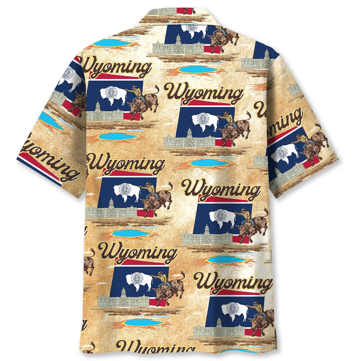 Wyoming The Equality State Hawaiian Shirt