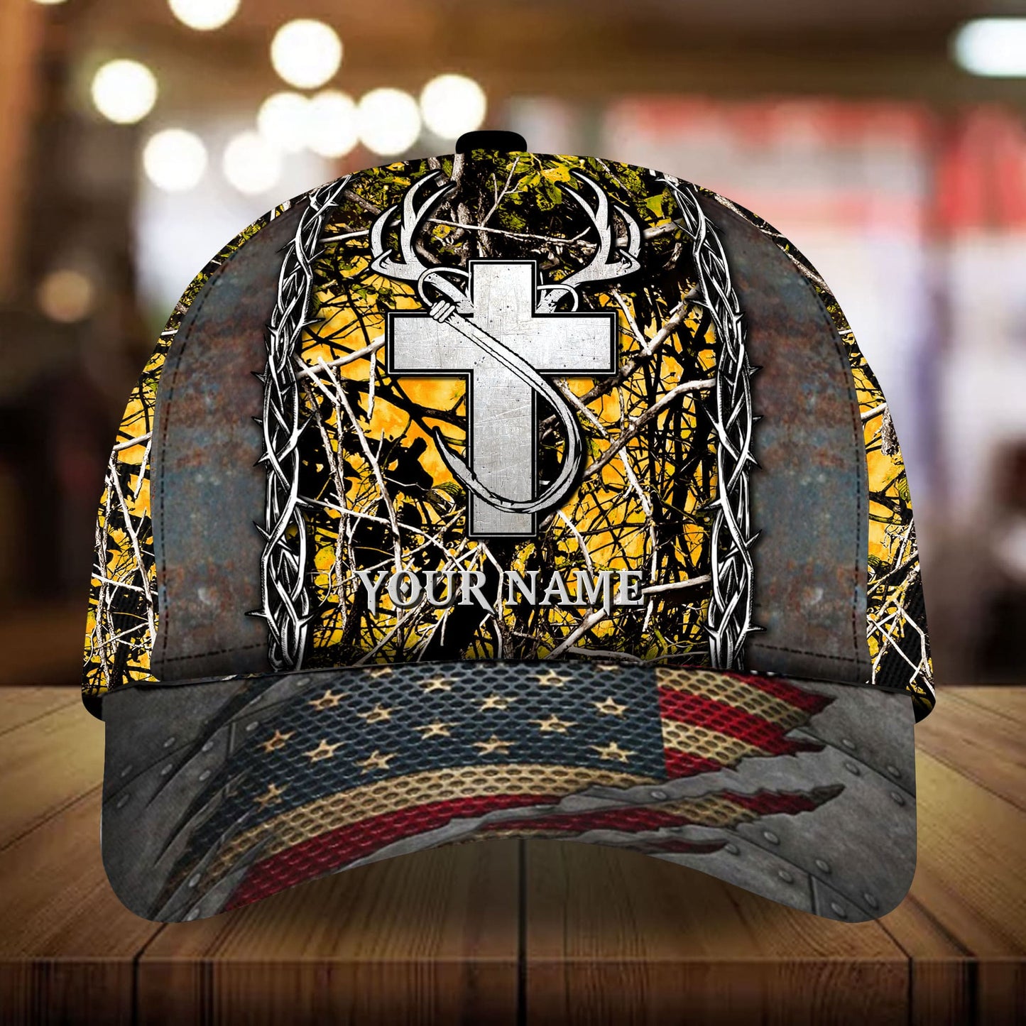 Premium Cross Hunting Personalized – Classic Cap