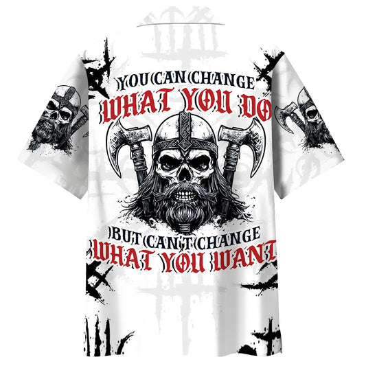 Hawaiian Shirt / Adults / S You Can Change What You Do But Can't Change What You Want Hawaiian Shirt