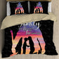 Firefighter Family Love Bedding Cover For Firefighter Bedroom Decor