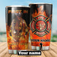 Firefighter Brave Firefighter Personalized 20 Oz Tumbler