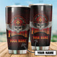 Firefighter Skull Personalized 20 Oz Tumbler