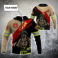 Firefighter Strong Proud Personalized - 3D Hoodie