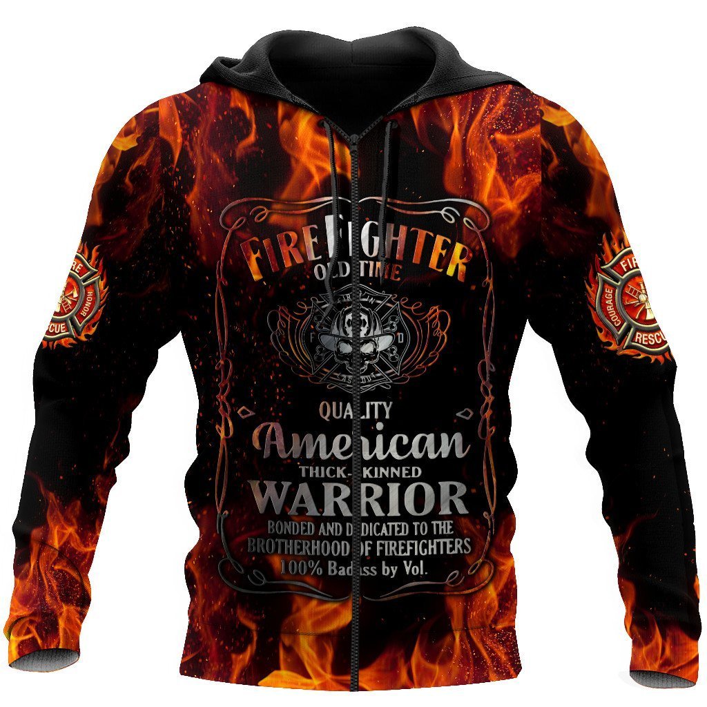 Firefighter All Over Print Art – 3D Hoodie