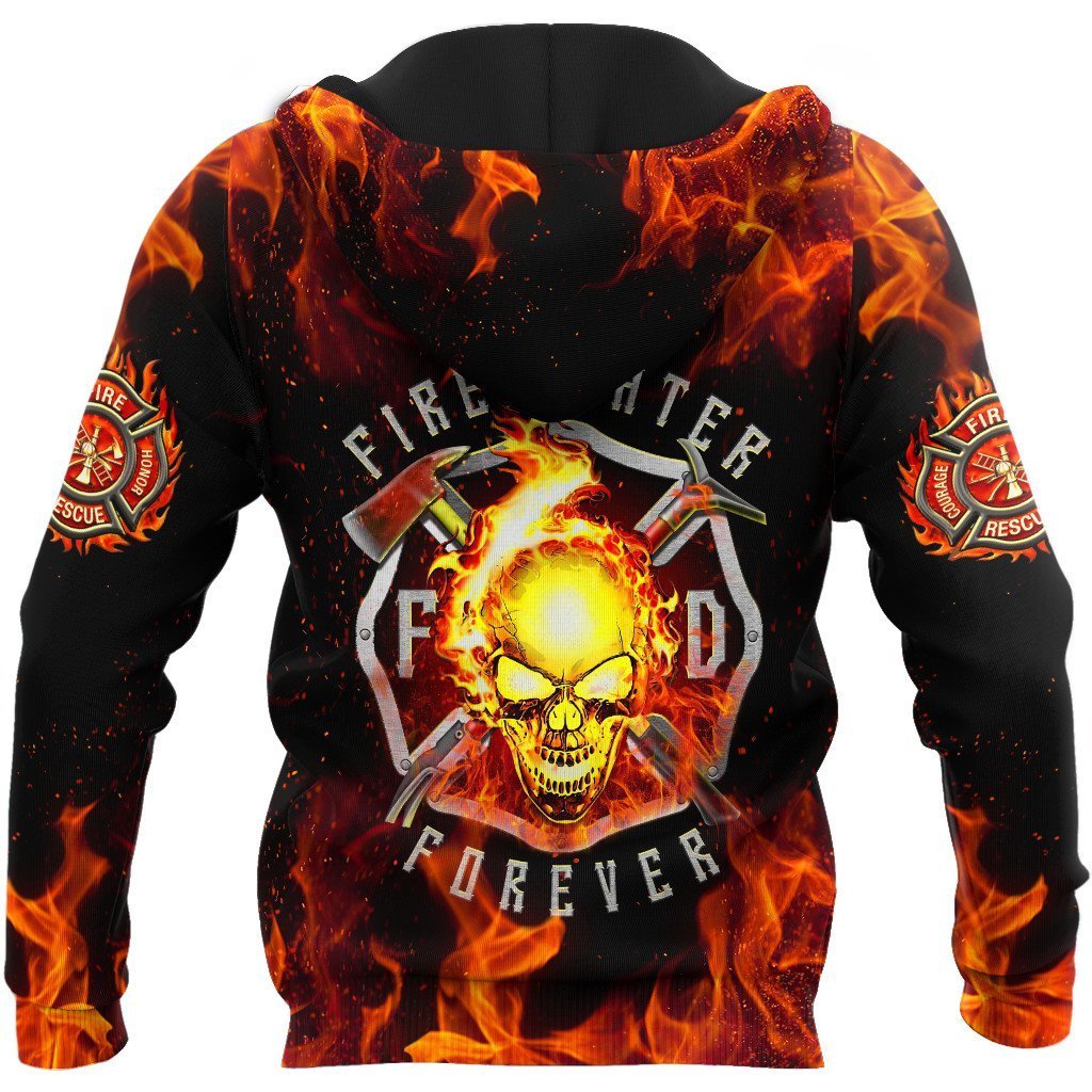 Firefighter All Over Print Art – 3D Hoodie