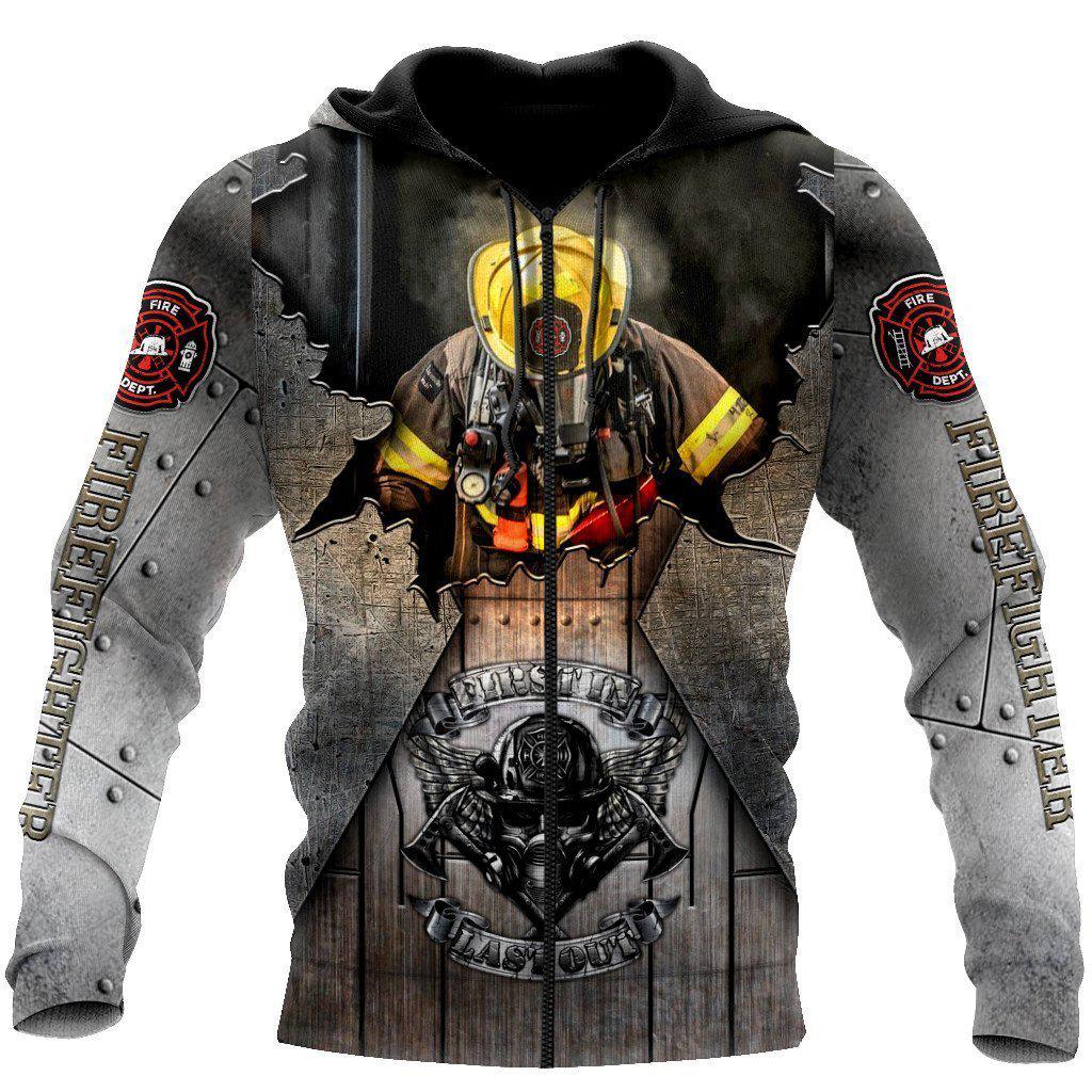 Firefighter Heroes Amazing - 3D Hoodie