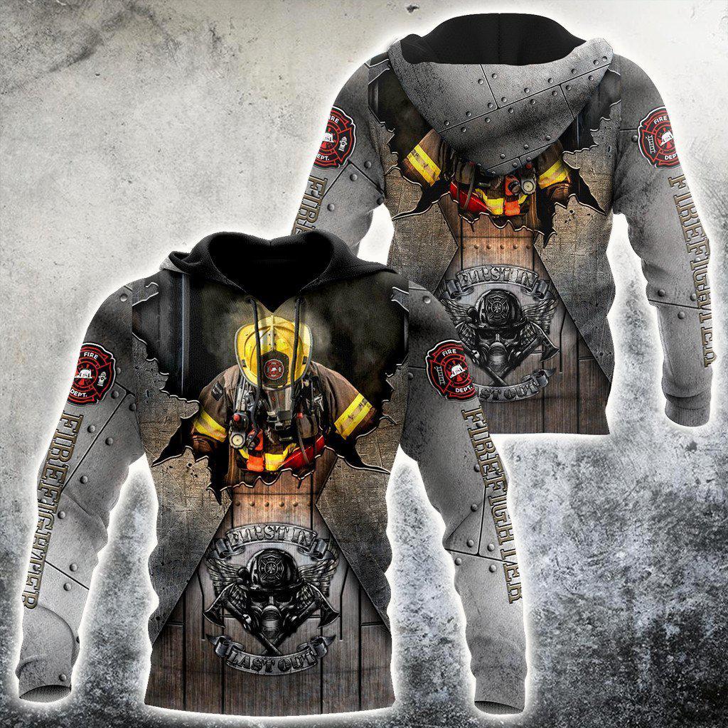 Firefighter Heroes Amazing - 3D Hoodie