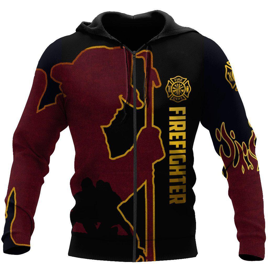 Firefighter For Men And Women – 3D Hoodie