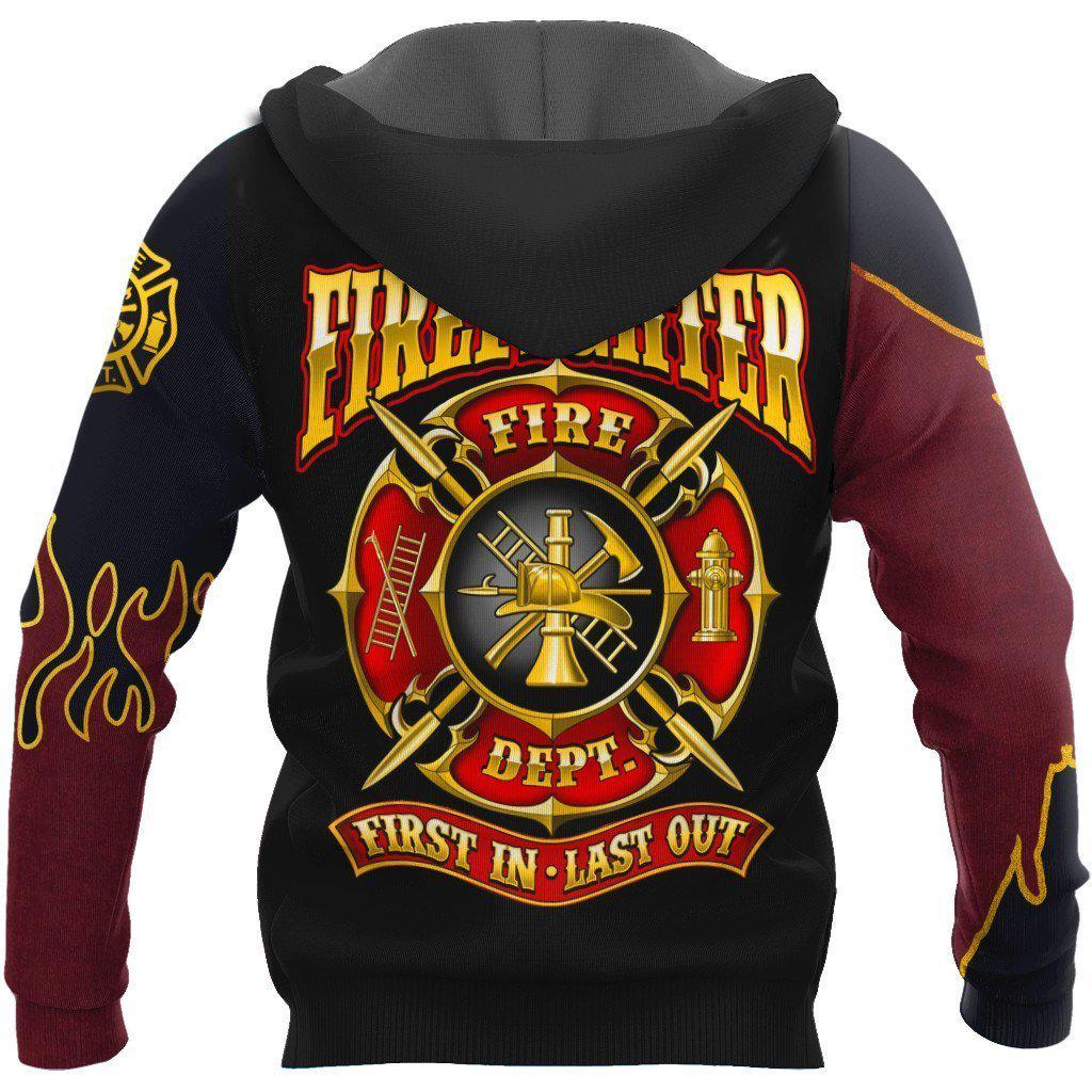 Firefighter For Men And Women – 3D Hoodie