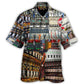 Hawaiian Shirt / Adults / S Electrician Have No Fear The Electrician - Hawaiian Shirt - Reefox