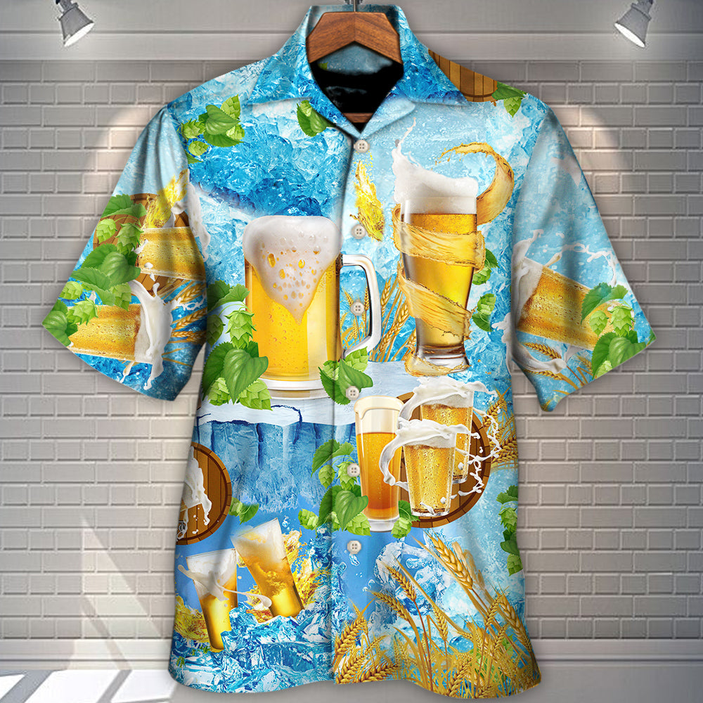 Beer Make Everyone Happy - Hawaiian Shirt - Reefox