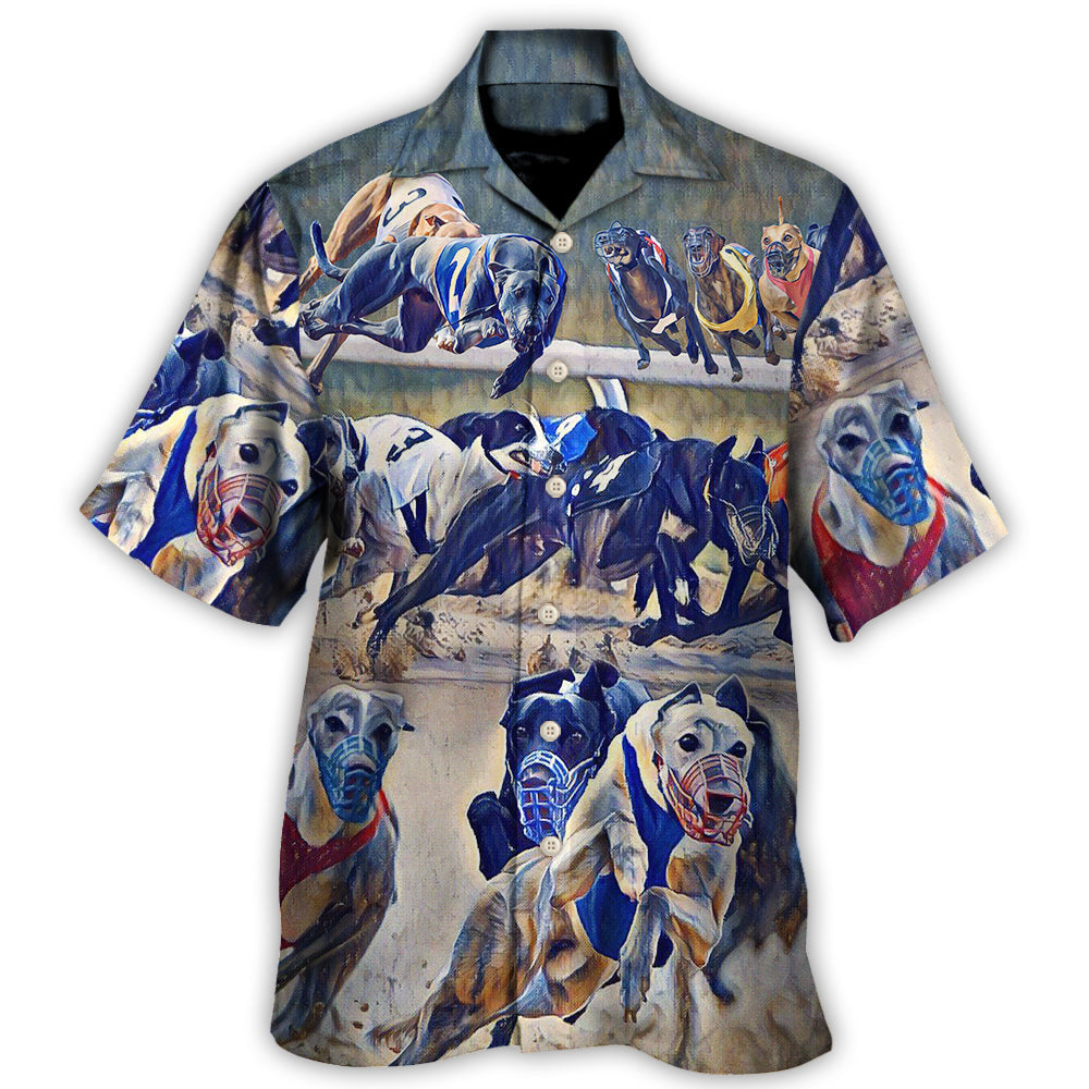 Dog Racing Has Been In Steep Decline For Years Greyhound - Hawaiian Shirt - Reefox