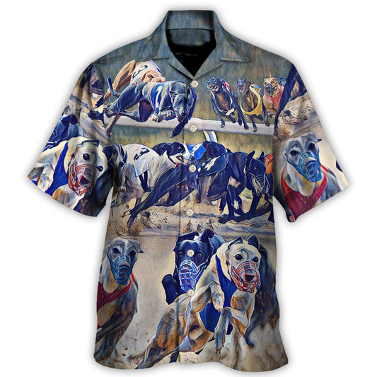 Dog Racing Has Been In Steep Decline For Years Greyhound - Hawaiian Shirt - Reefox